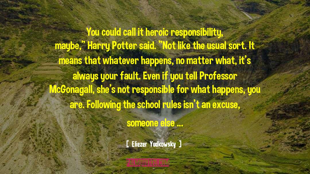 School Rules quotes by Eliezer Yudkowsky