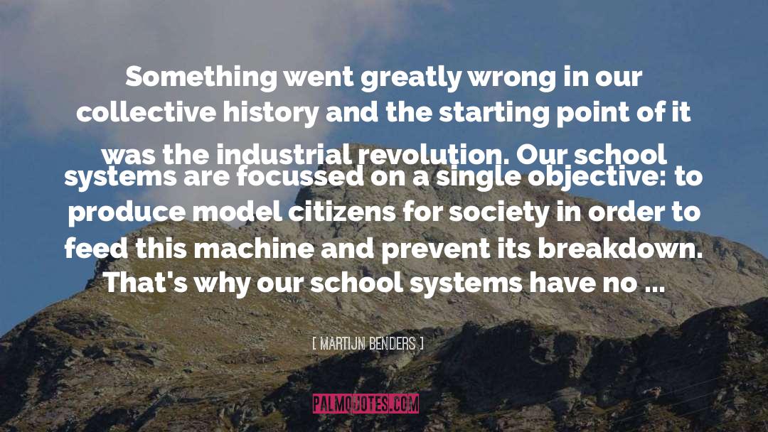 School System quotes by Martijn Benders