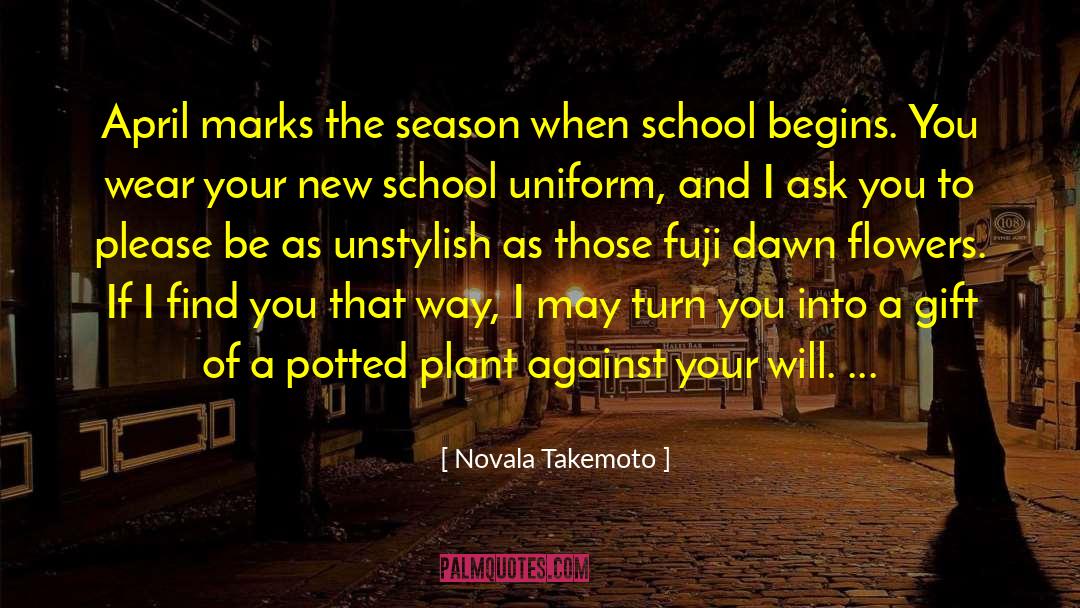 School Uniform Debate quotes by Novala Takemoto