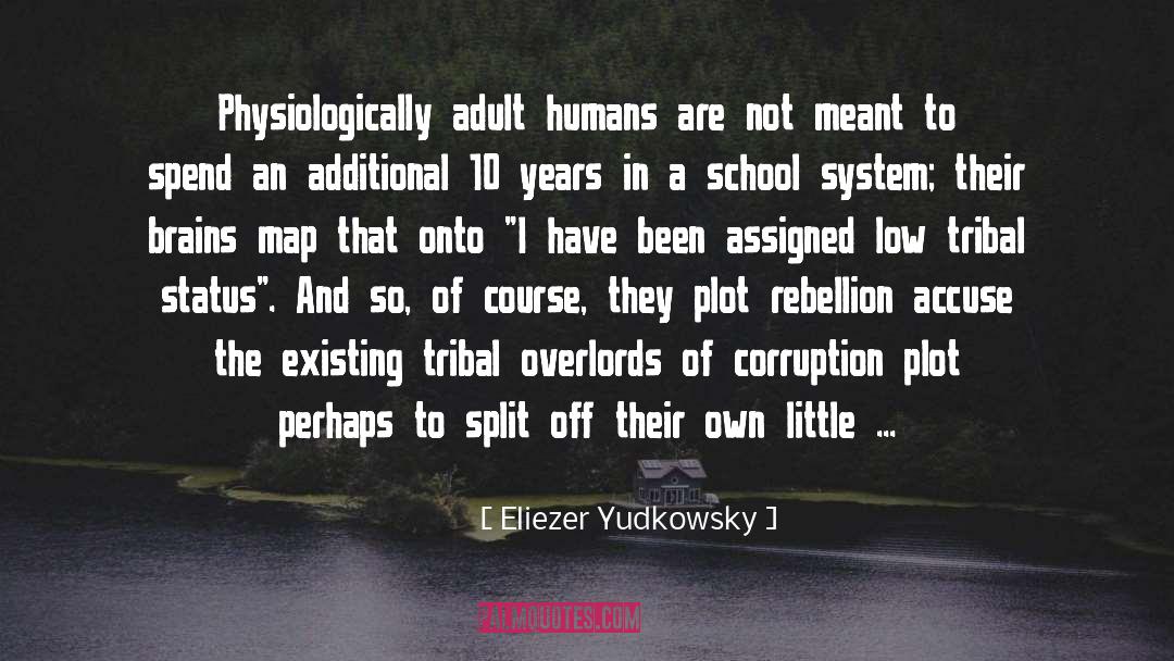 School Years quotes by Eliezer Yudkowsky