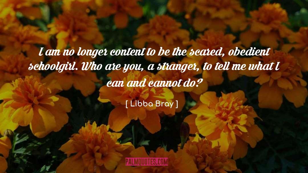Schoolgirl quotes by Libba Bray