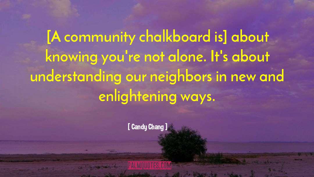 Schools And Community quotes by Candy Chang