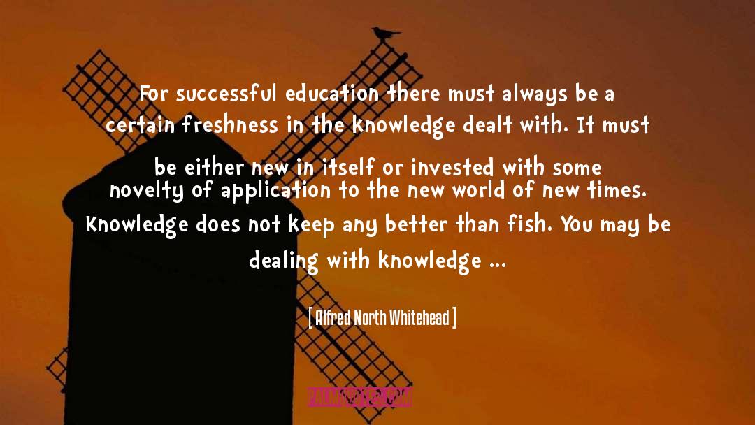 Schools Of Fish quotes by Alfred North Whitehead