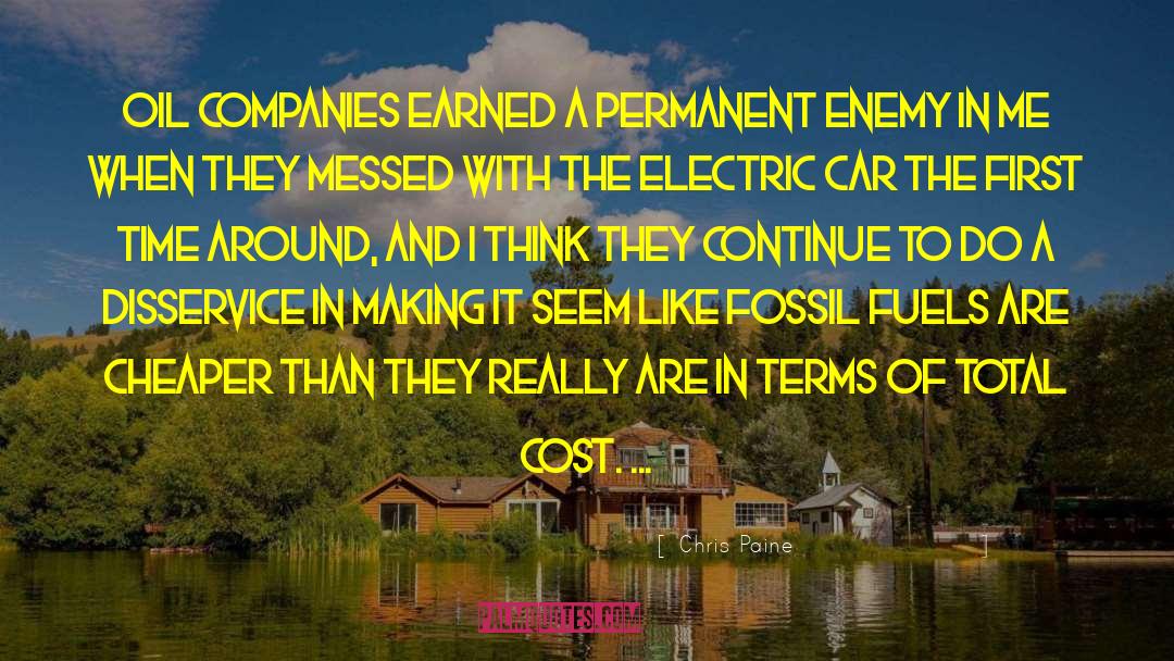 Schremp Electric Perryville quotes by Chris Paine