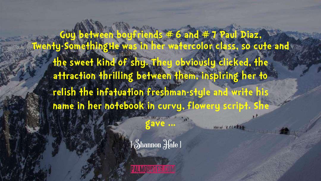 Schriefers Deli quotes by Shannon Hale
