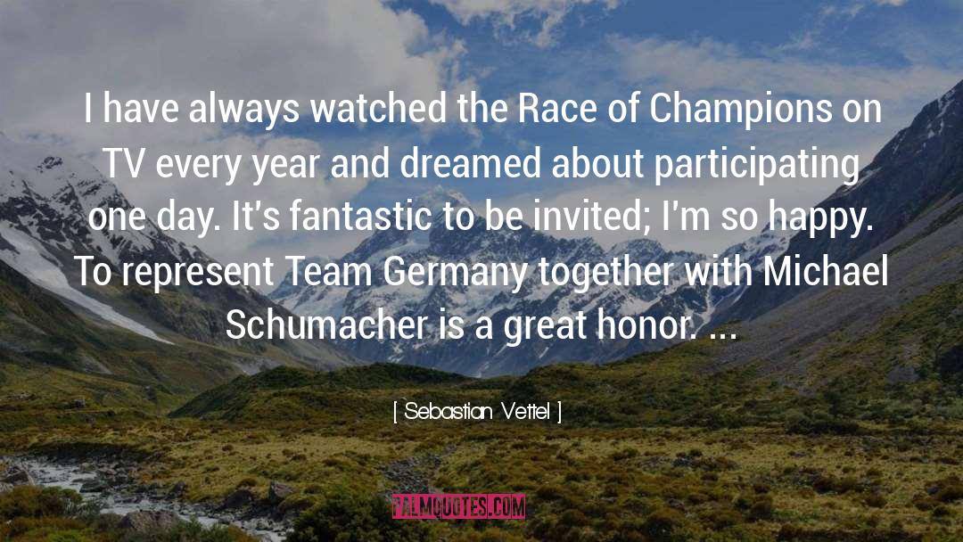Schumacher quotes by Sebastian Vettel