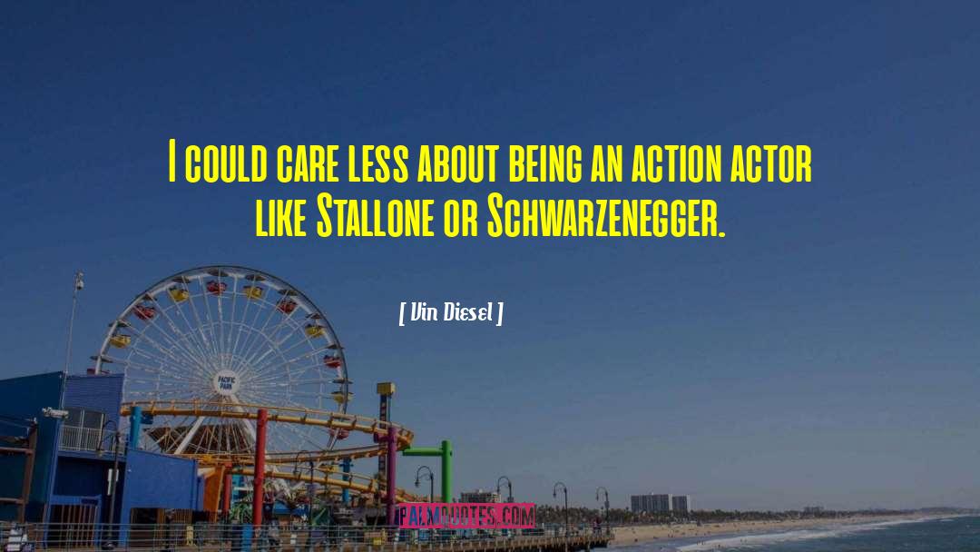 Schwarzenegger quotes by Vin Diesel