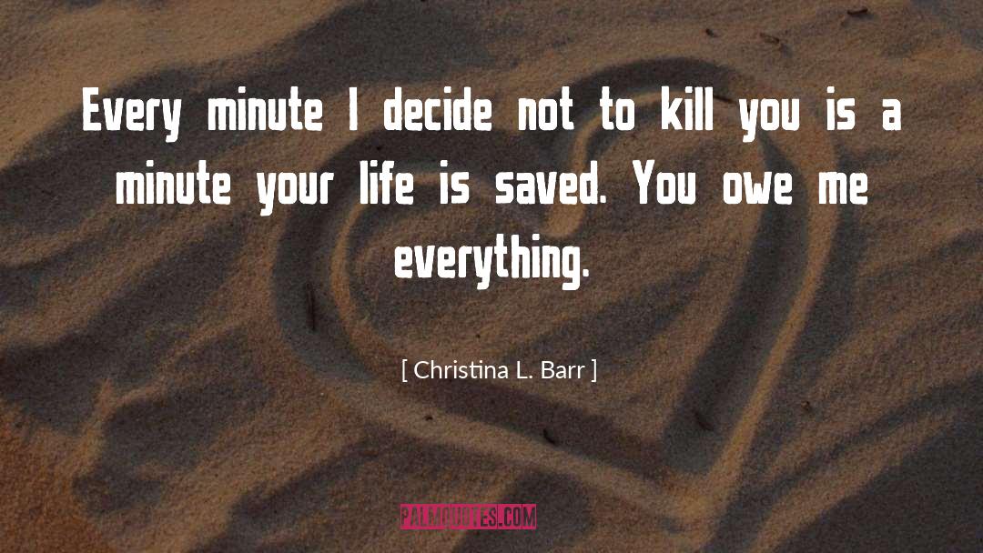 Sci Fi quotes by Christina L. Barr