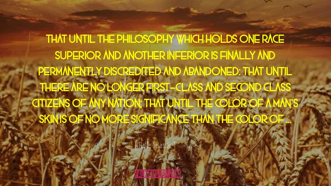 Science And Philosophy quotes by Haile Selassie