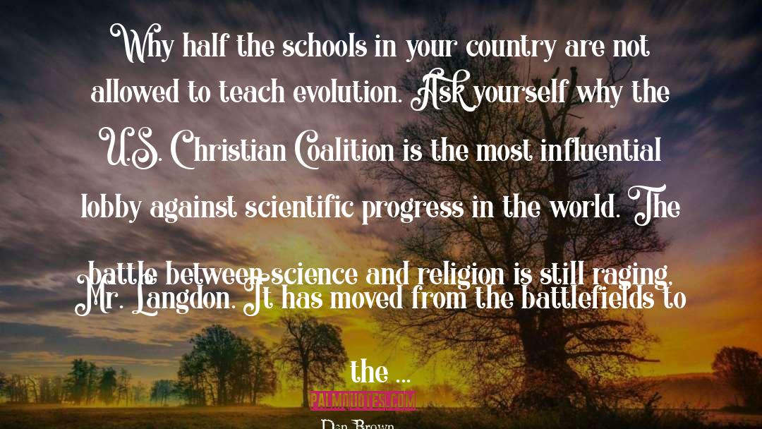 Science And Religion quotes by Dan Brown