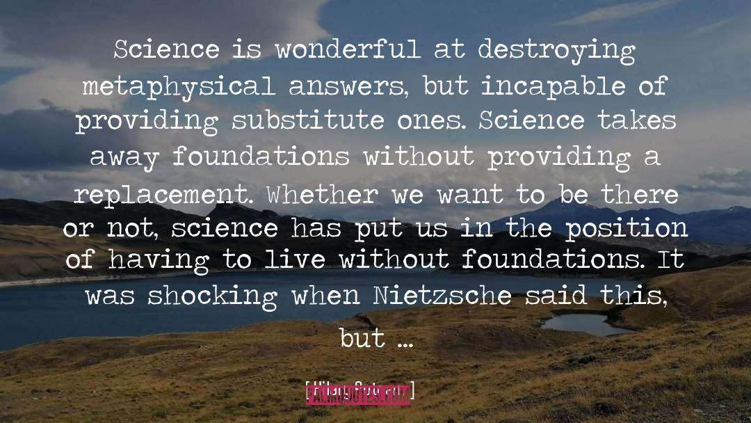 Science And Society quotes by Hilary Putnam