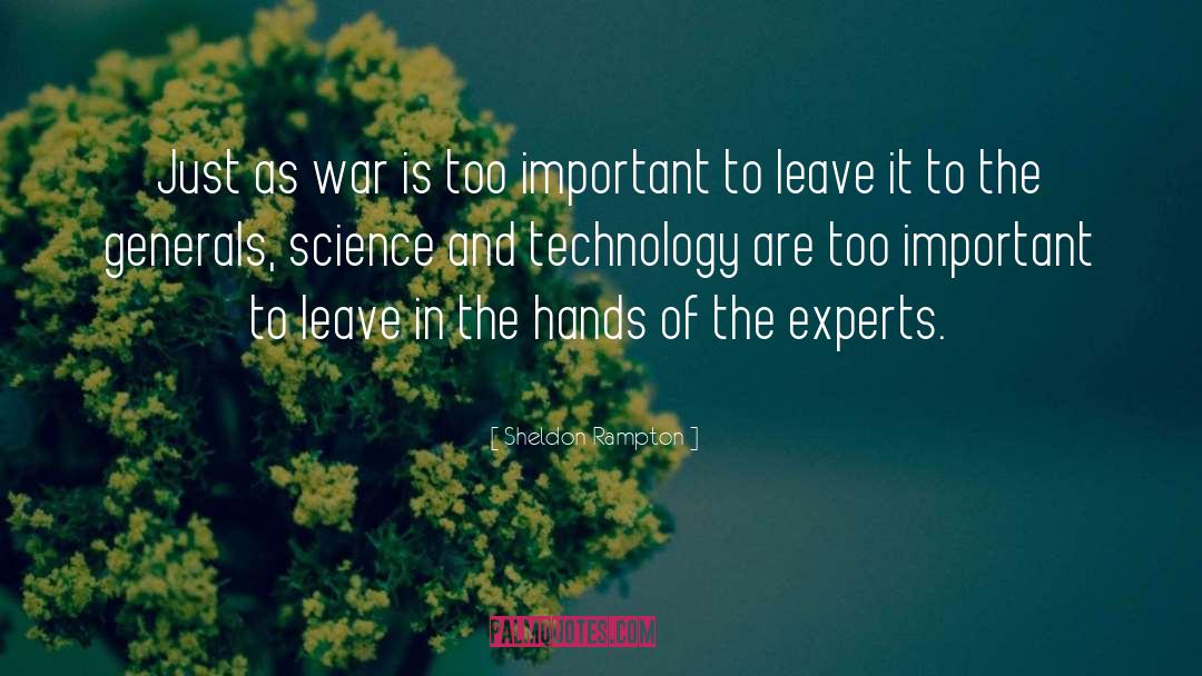 Science And Technology quotes by Sheldon Rampton