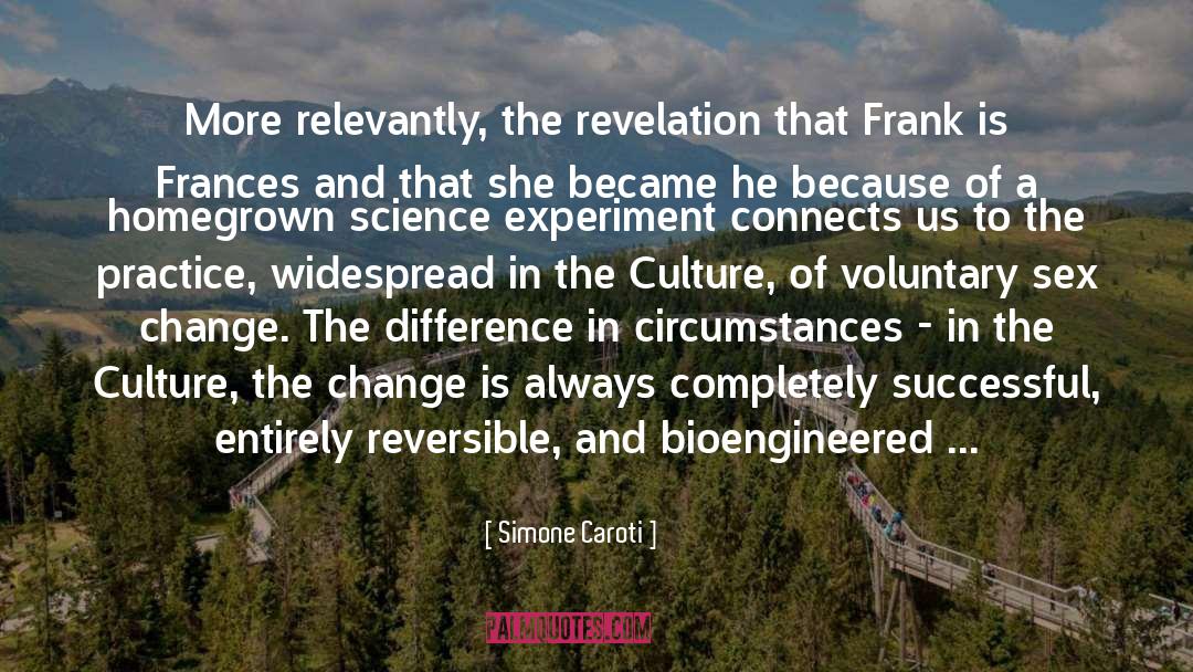 Science Becomes Fiction quotes by Simone Caroti