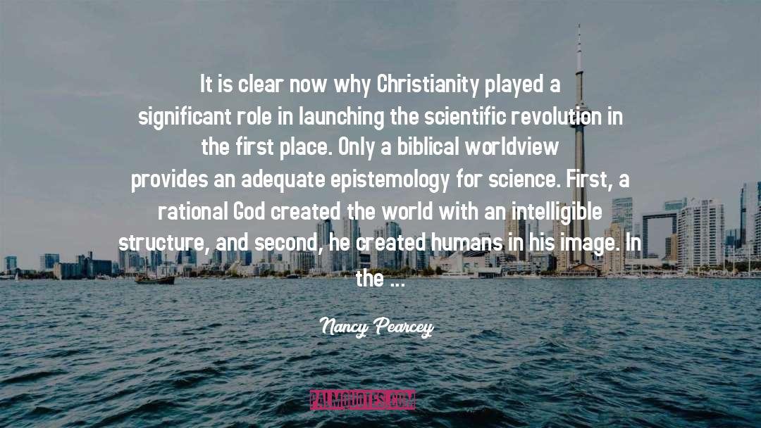 Science Christianity Poem quotes by Nancy Pearcey