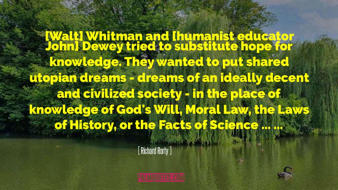 Science Education quotes by Richard Rorty