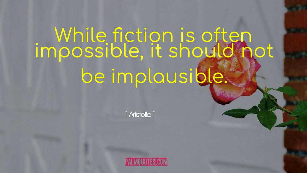 Science Fiction Book quotes by Aristotle.