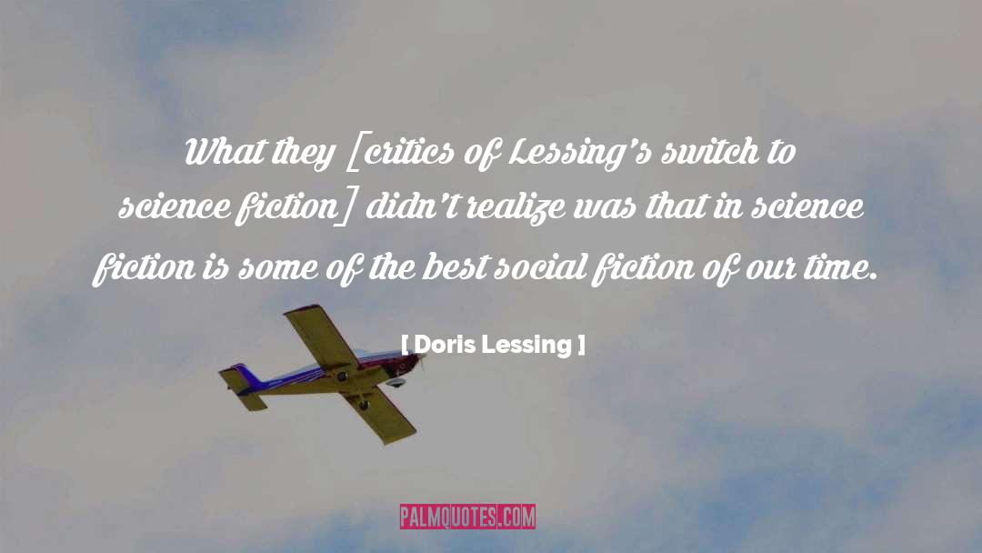 Science Fiction Book quotes by Doris Lessing