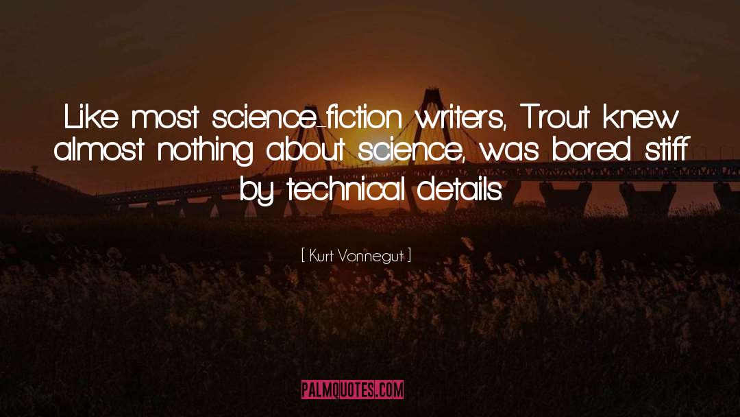 Science Fiction Poetry quotes by Kurt Vonnegut