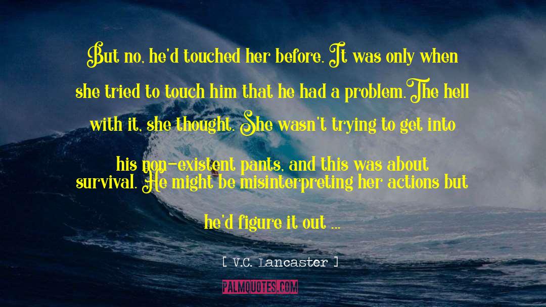 Science Fiction Romance quotes by V.C. Lancaster