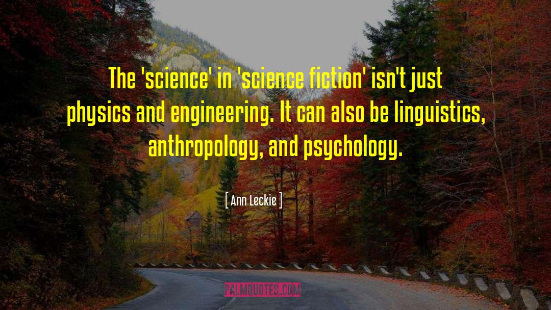 Science Fiction Ya quotes by Ann Leckie