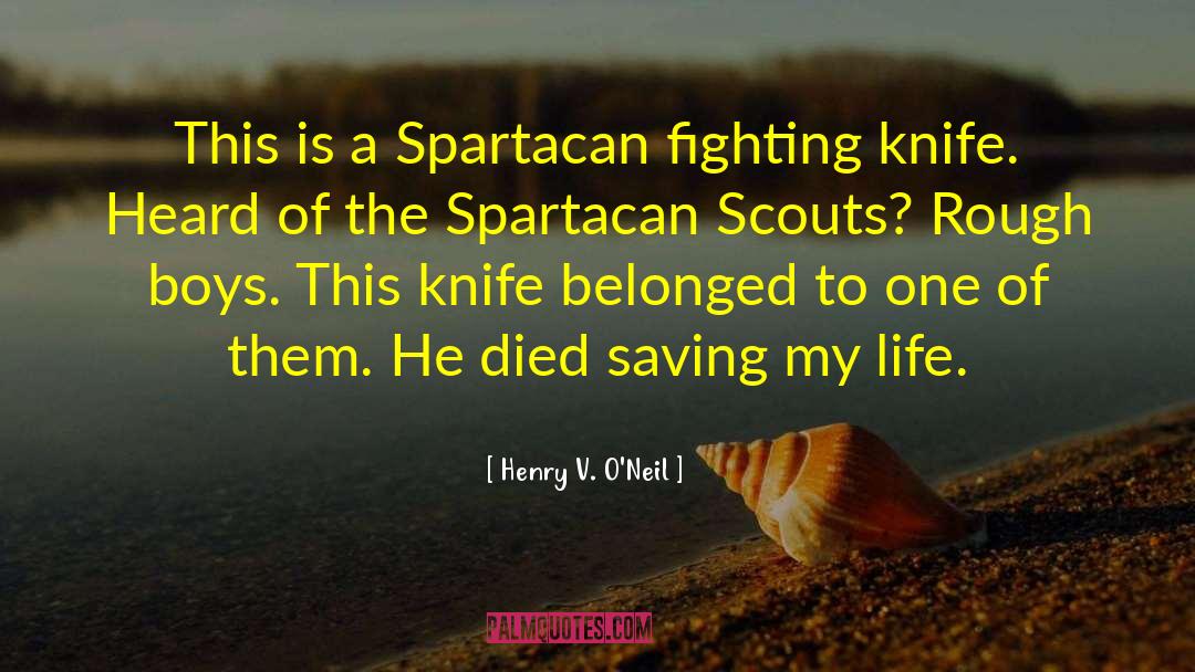 Science Fiction Ya quotes by Henry V. O'Neil