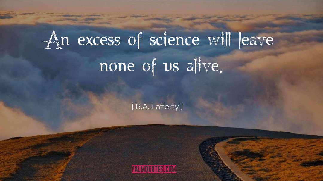 Science Fictionce quotes by R.A. Lafferty