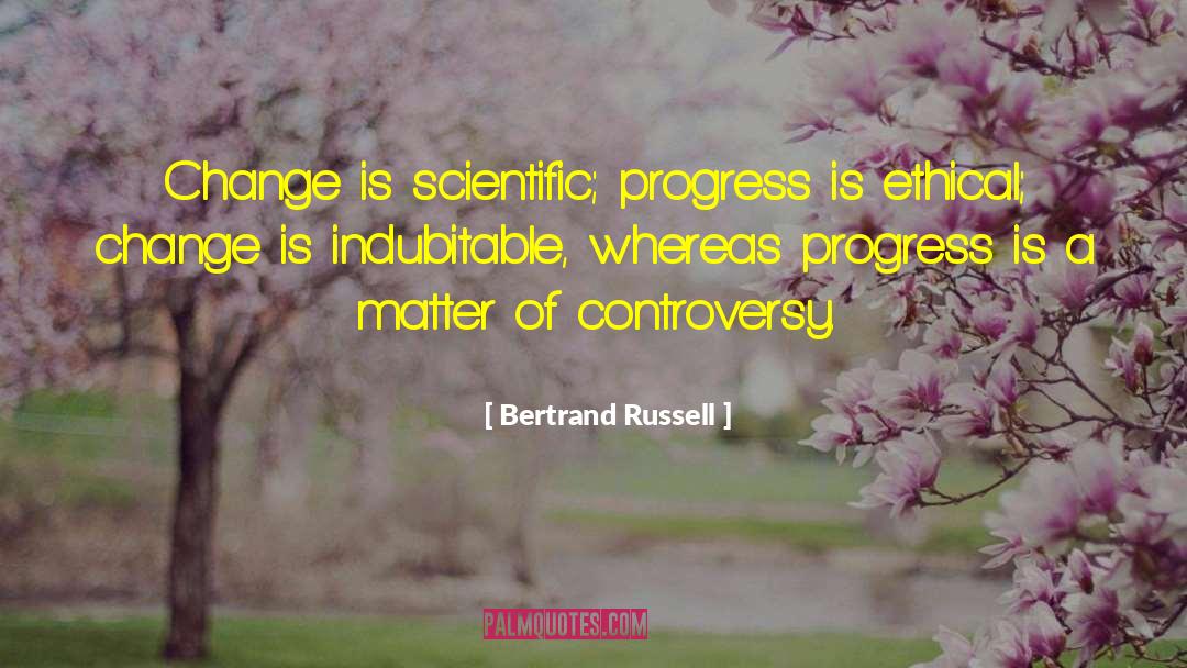 Science History quotes by Bertrand Russell