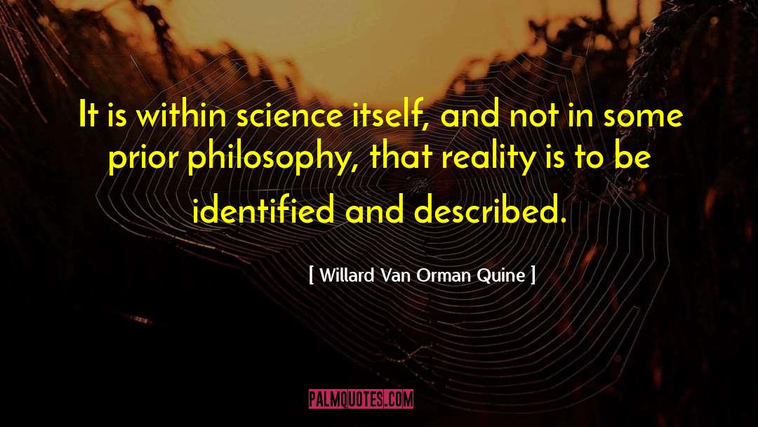 Science Knowledge Humanity quotes by Willard Van Orman Quine