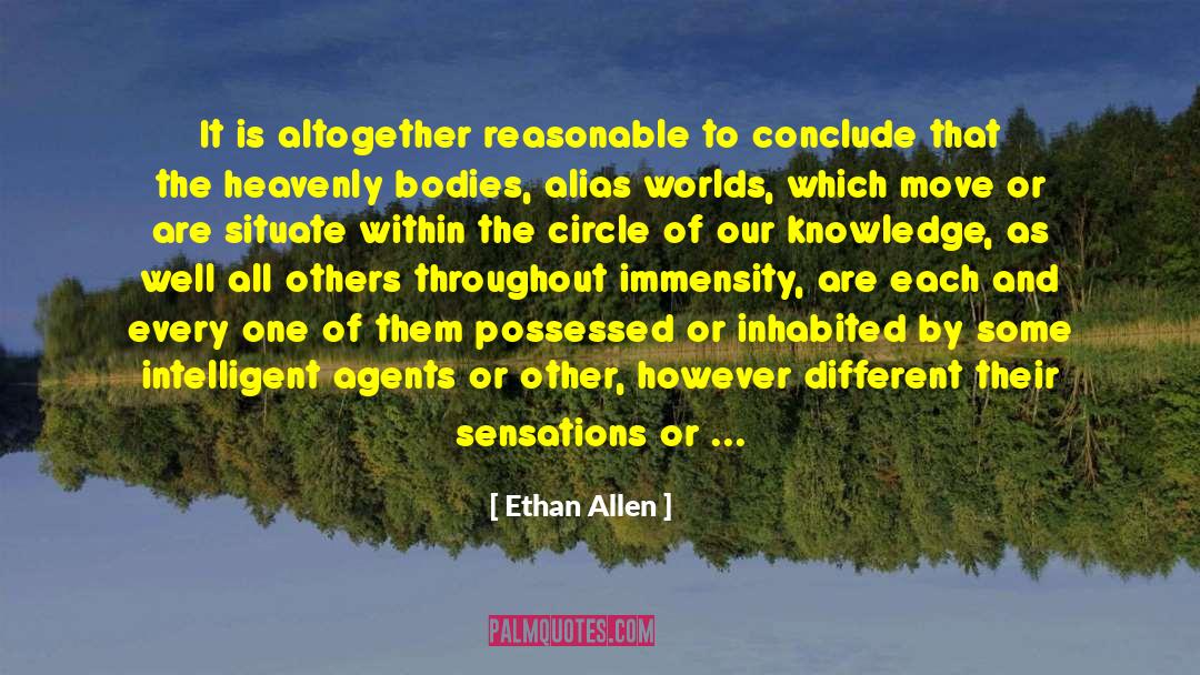 Science Knowledge Humanity quotes by Ethan Allen