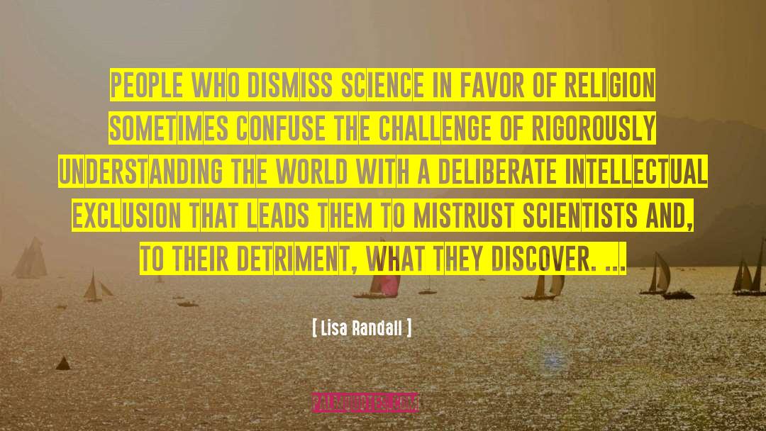 Science Neurology quotes by Lisa Randall