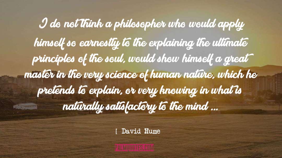 Science Of Human Nature quotes by David Hume