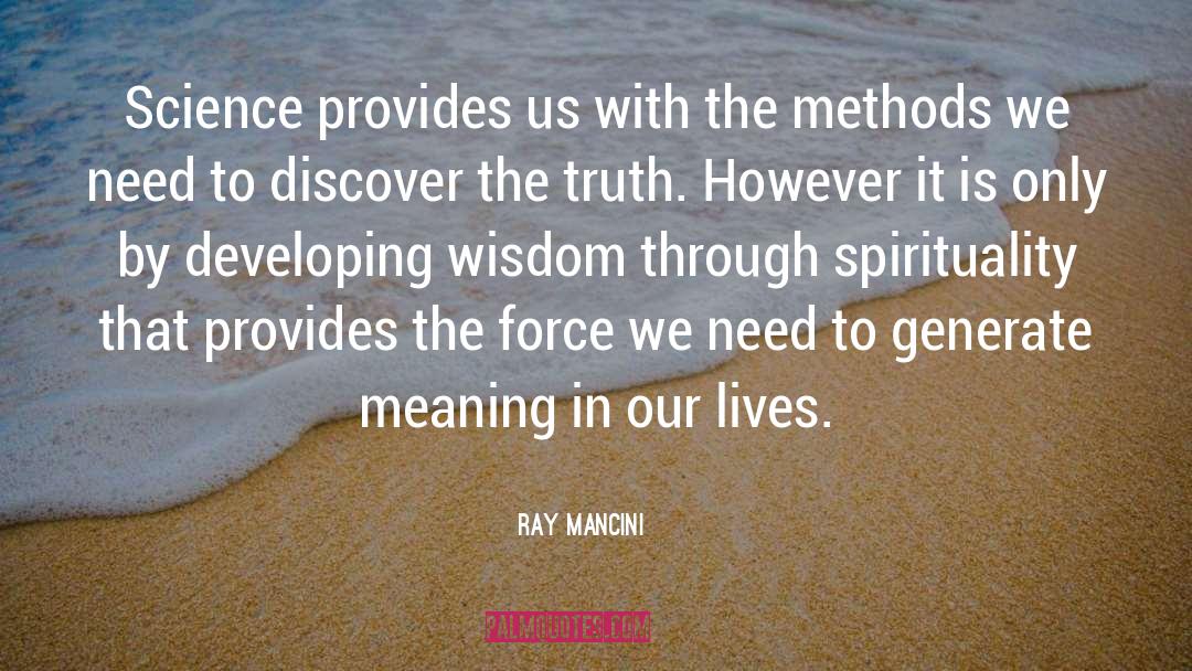 Science Of Mind quotes by Ray Mancini