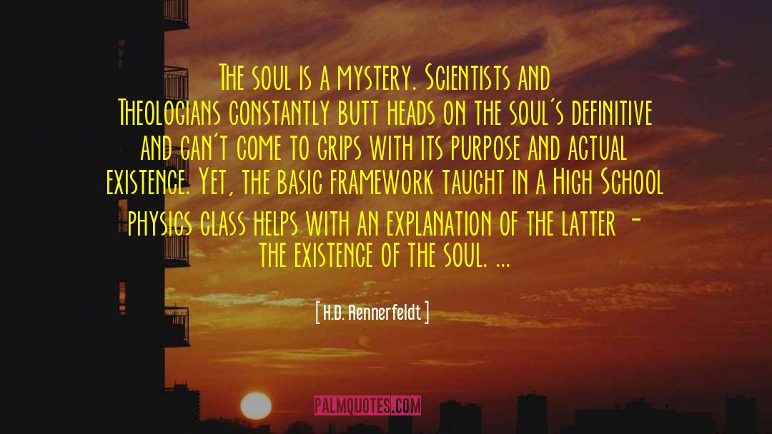 Science Religion Spirituality quotes by H.D. Rennerfeldt