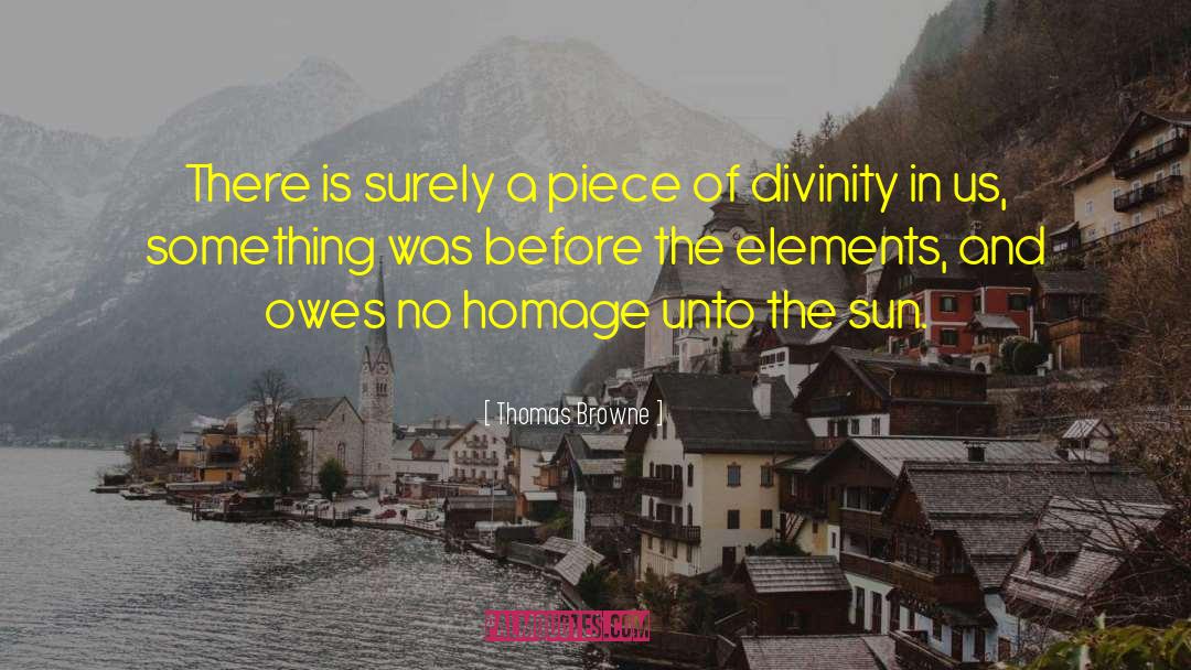 Science Religion Spirituality quotes by Thomas Browne