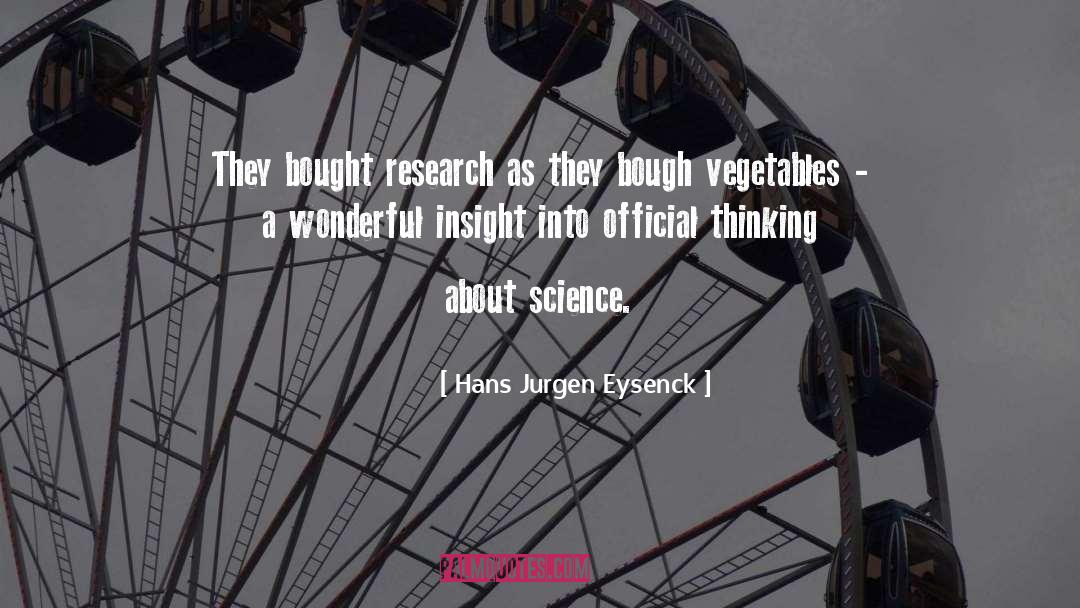 Science Research quotes by Hans Jurgen Eysenck