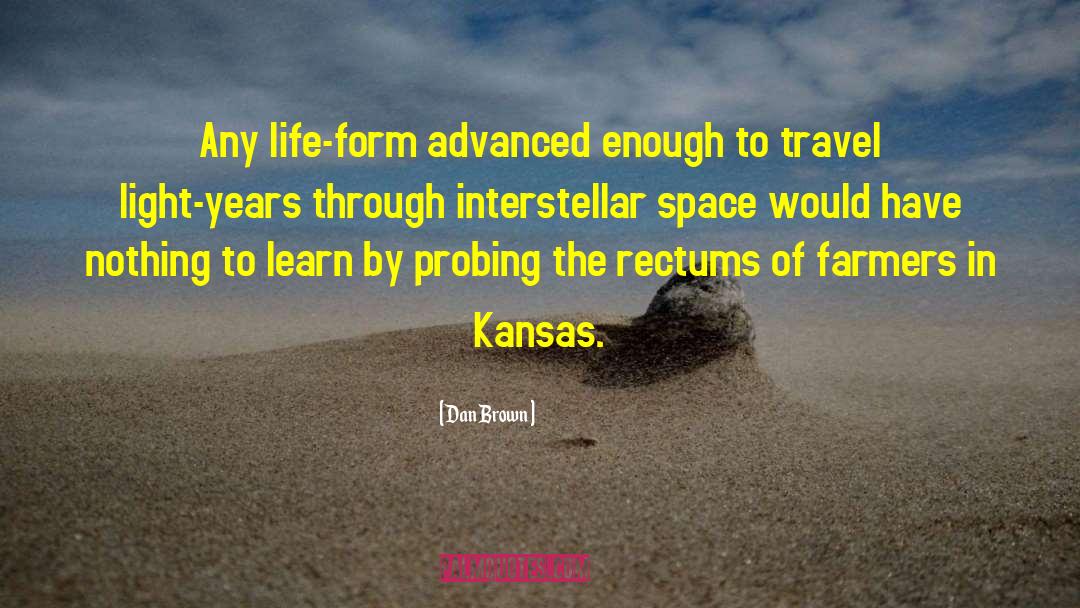 Science Space quotes by Dan Brown