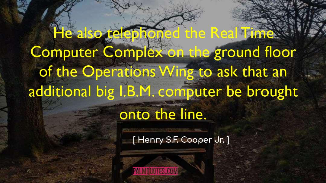 Science Space quotes by Henry S.F. Cooper Jr.