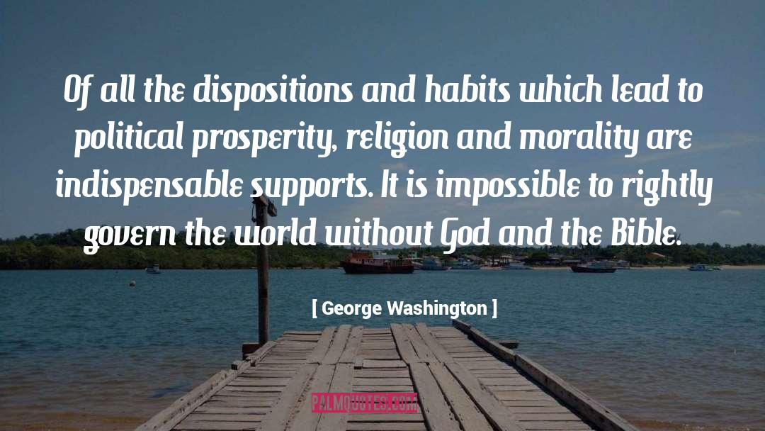 Science Verses Religion quotes by George Washington