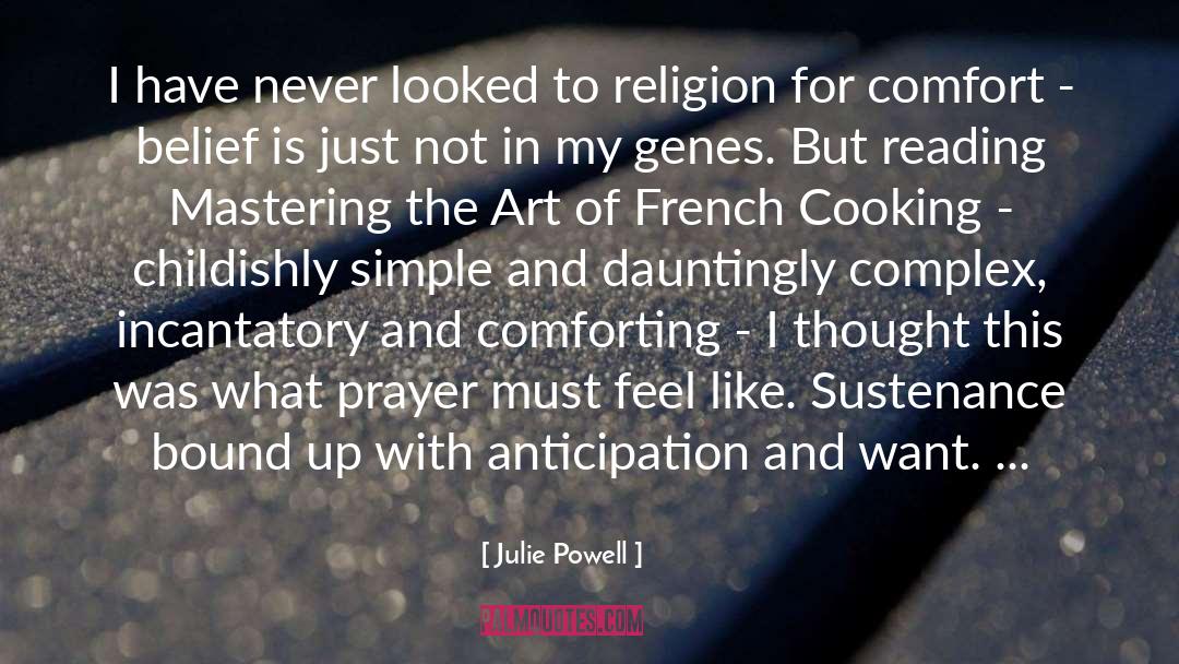 Science Verses Religion quotes by Julie Powell