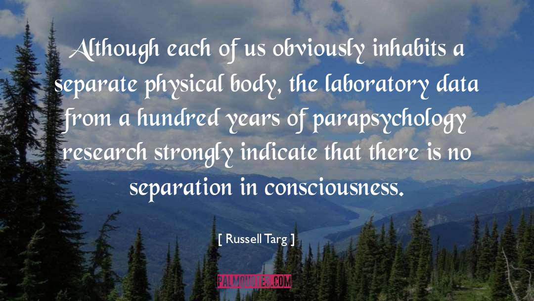 Science Worship quotes by Russell Targ