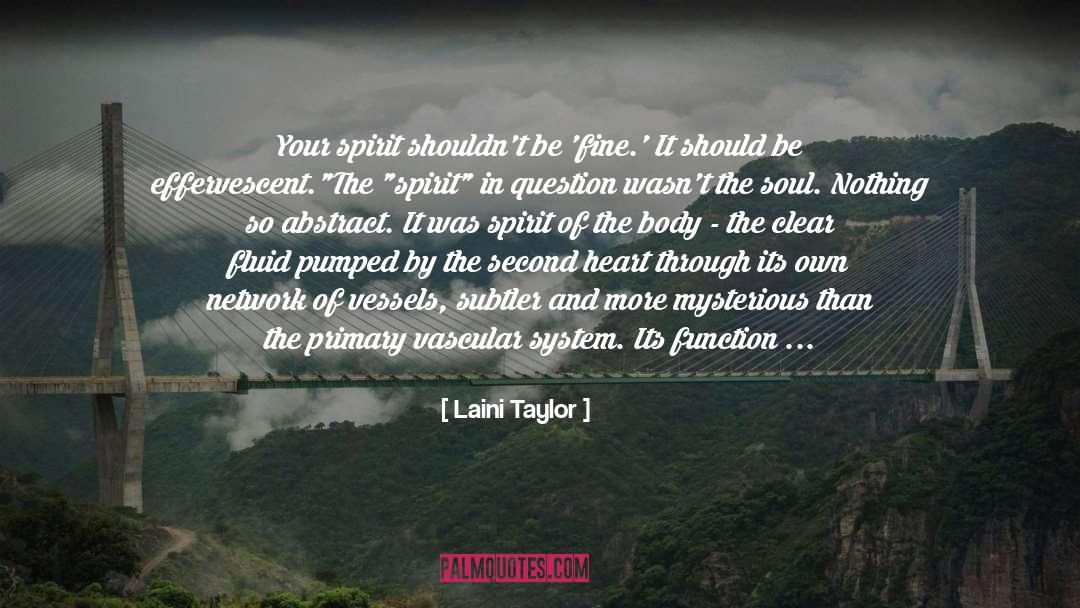 Scientia Vascular quotes by Laini Taylor