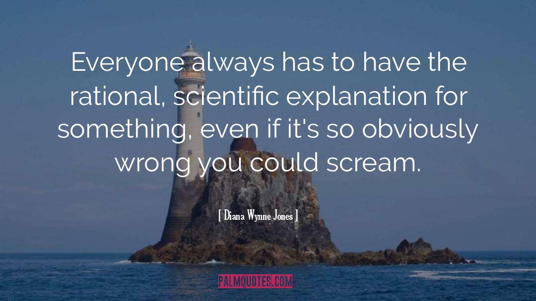 Scientific Abstraction quotes by Diana Wynne Jones