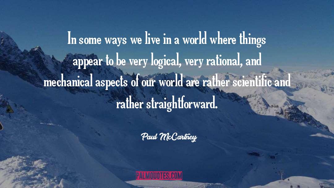 Scientific Belief quotes by Paul McCartney