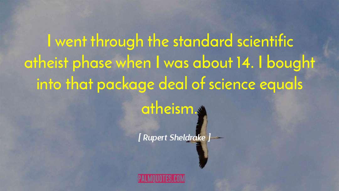 Scientific Debate quotes by Rupert Sheldrake