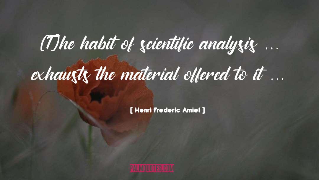 Scientific Detachment quotes by Henri Frederic Amiel
