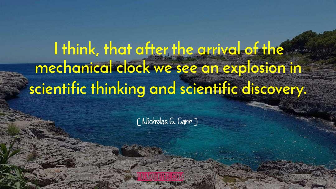 Scientific Discovery quotes by Nicholas G. Carr