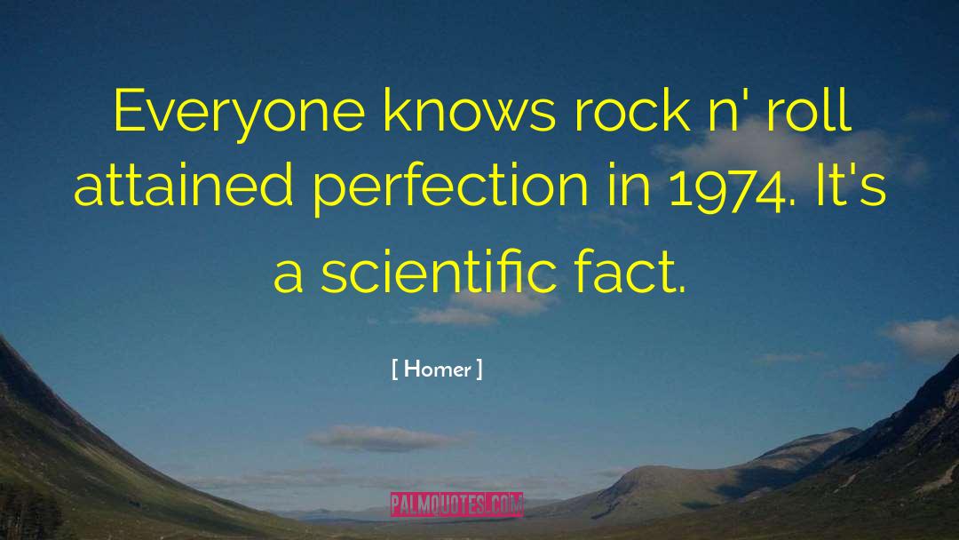 Scientific Facts quotes by Homer