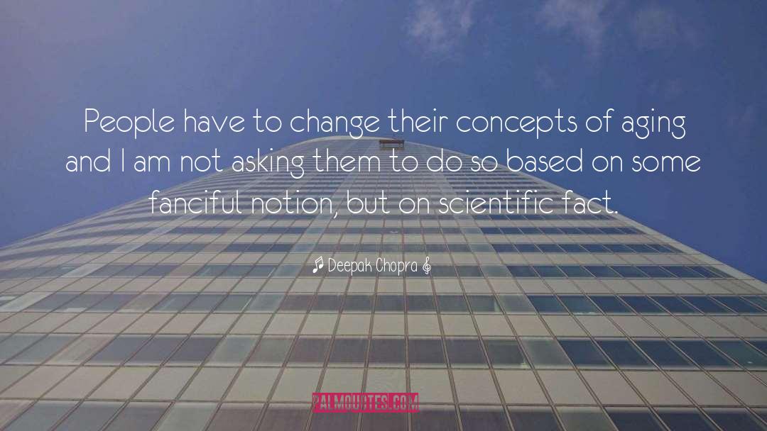 Scientific Facts quotes by Deepak Chopra