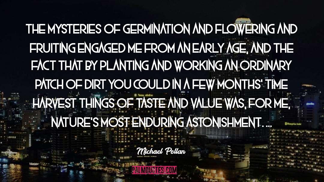 Scientific Flowering quotes by Michael Pollan