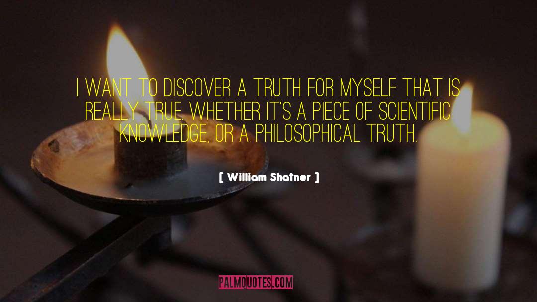 Scientific Knowledge quotes by William Shatner